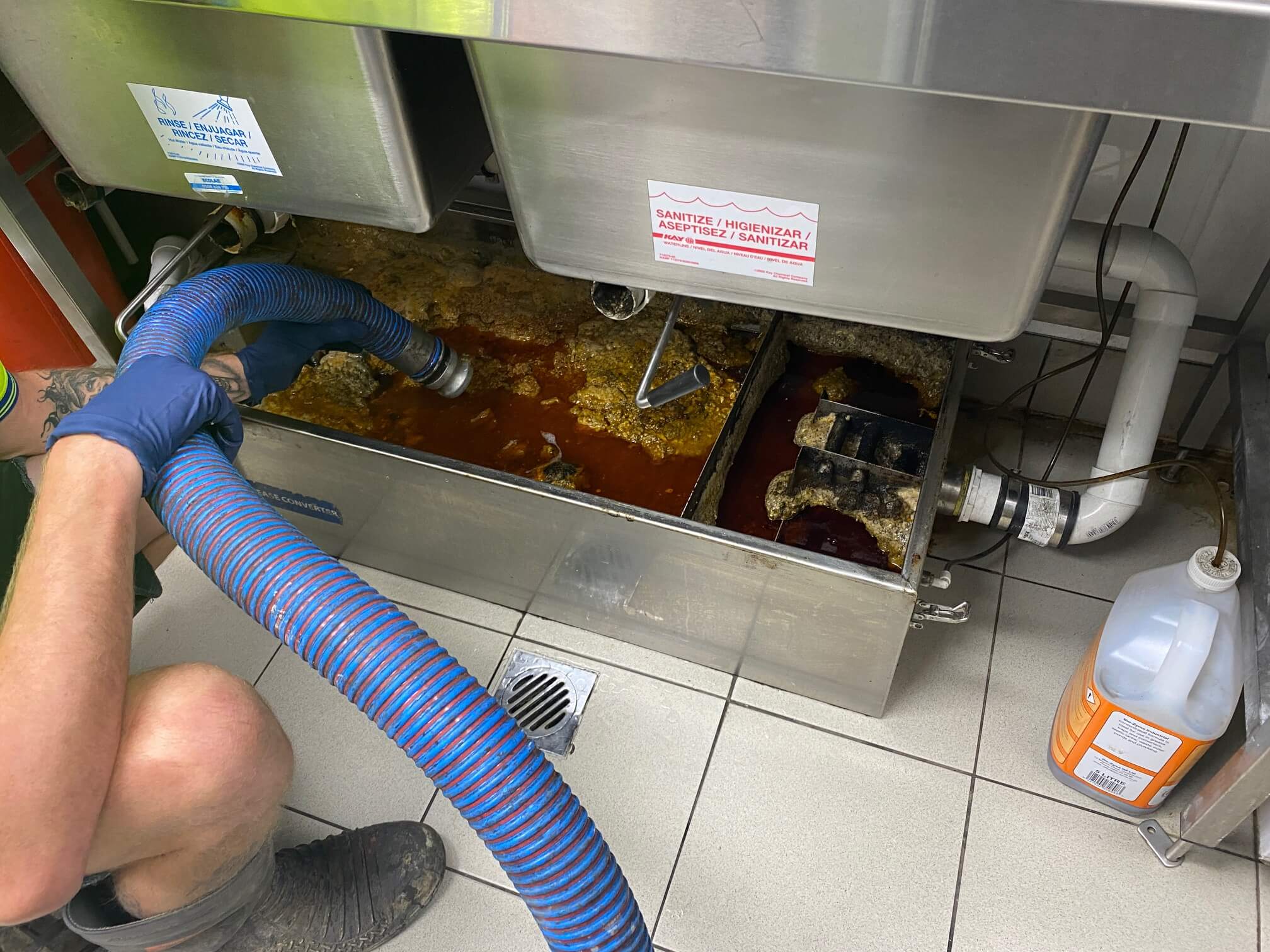 Grease Trap Cleaning in Kingsley